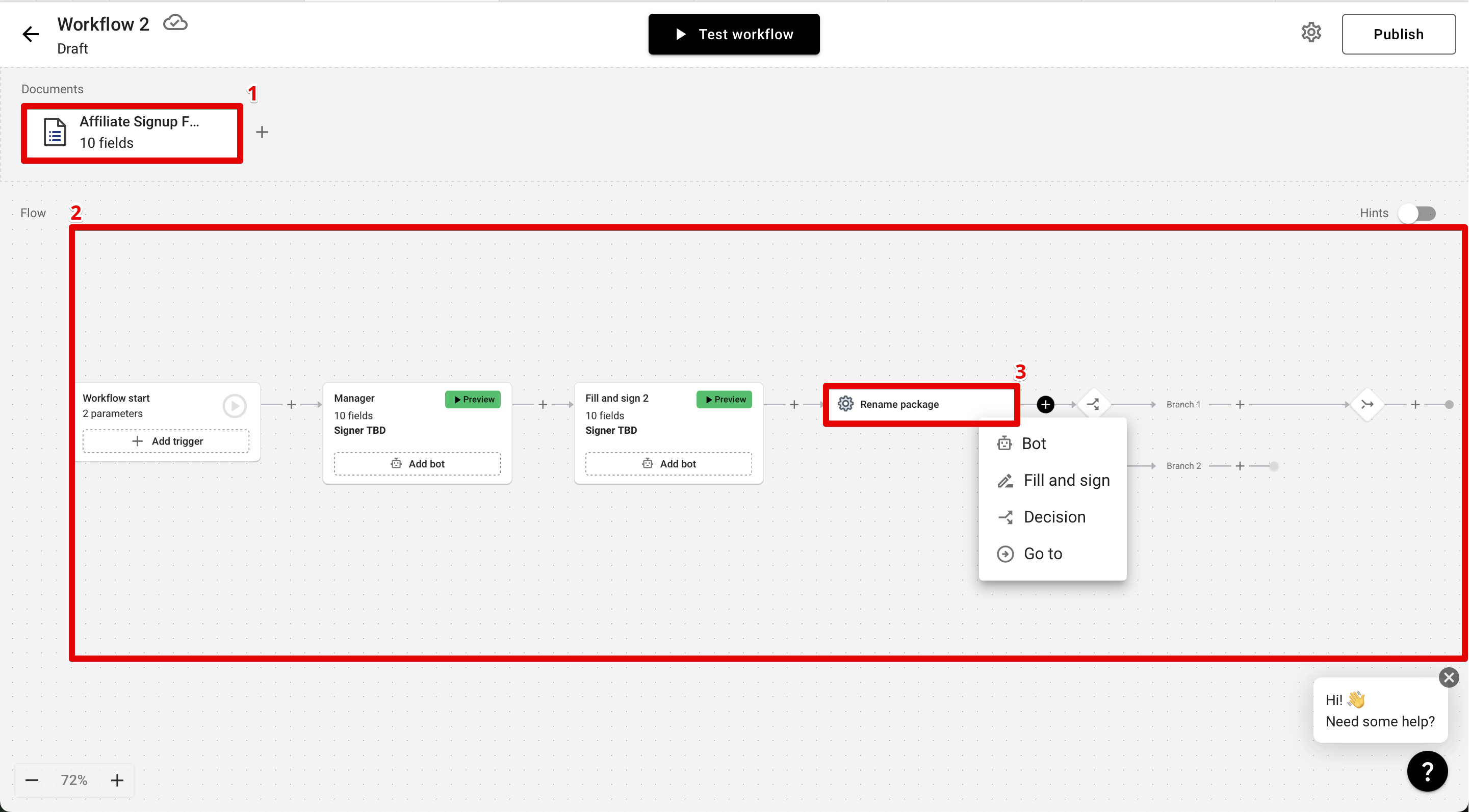screenshot of airSlate WorkFlow